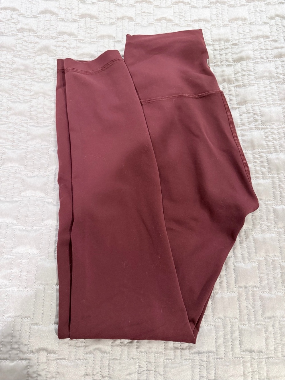 lululemon athletica Burgundy High-Rise Leggings